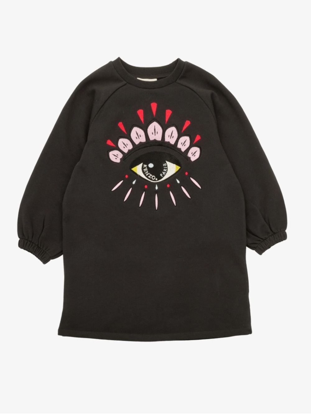 Kenzo Paris Girl’s Sweatshirt Dress All Seeing Eye Size 8